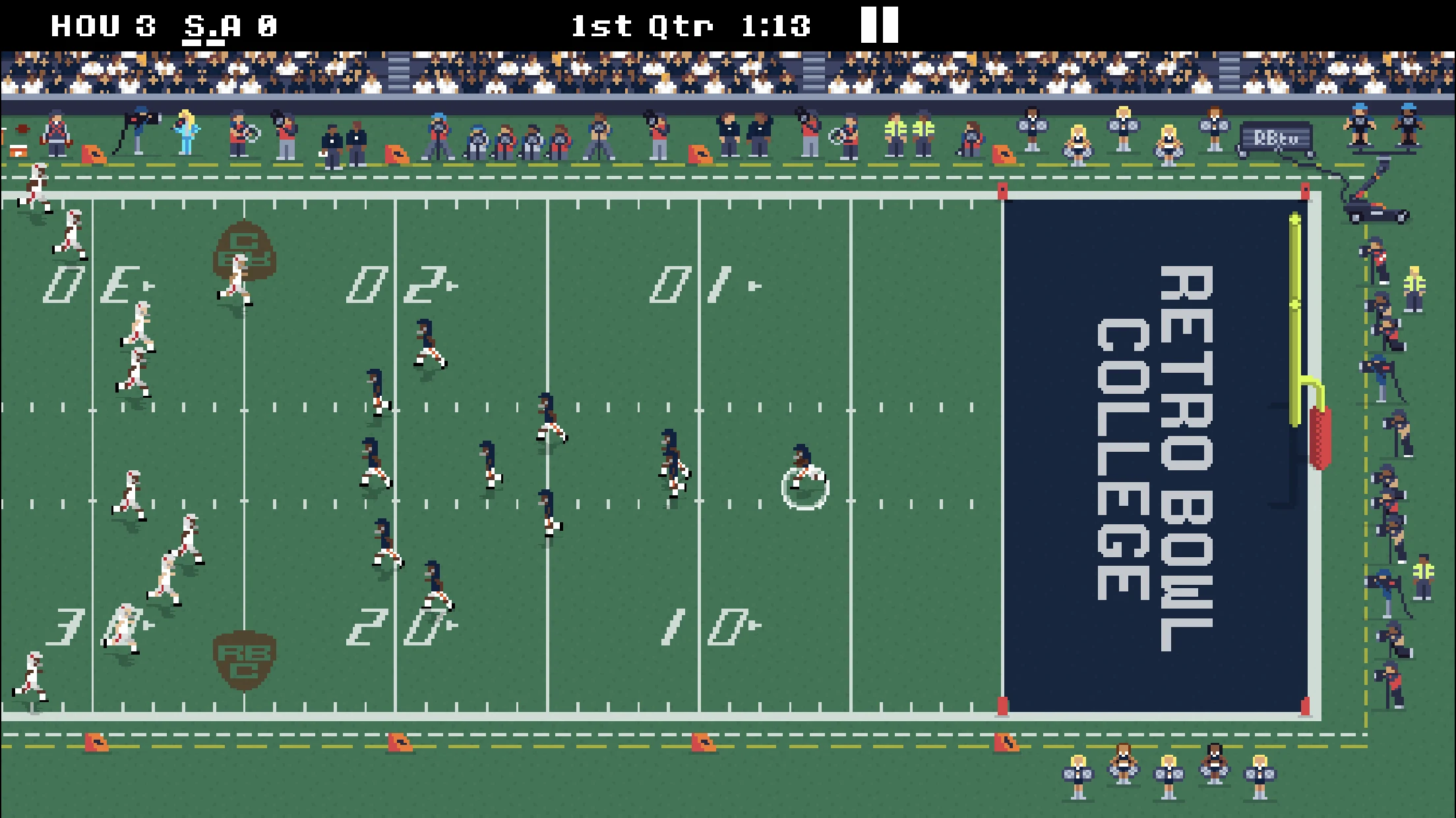 Retro Bowl College screenshot