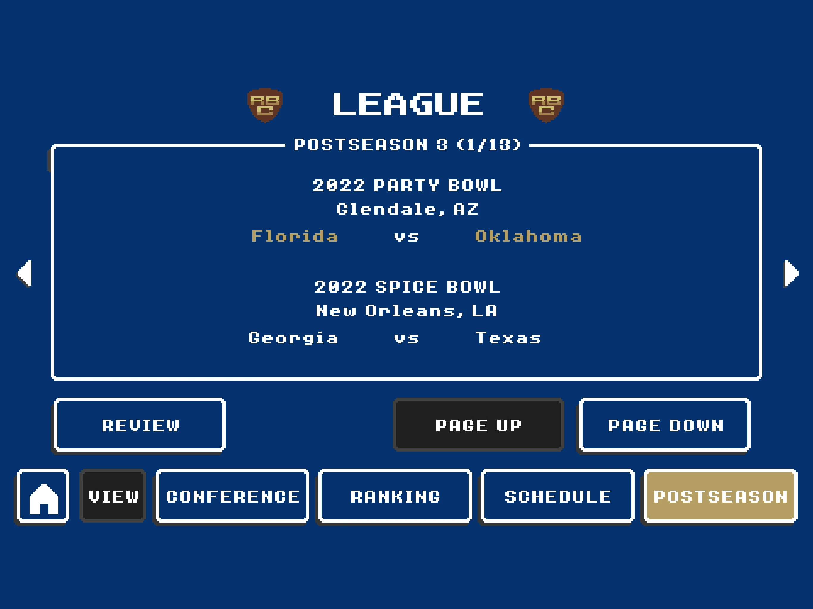 Retro Bowl College screenshot