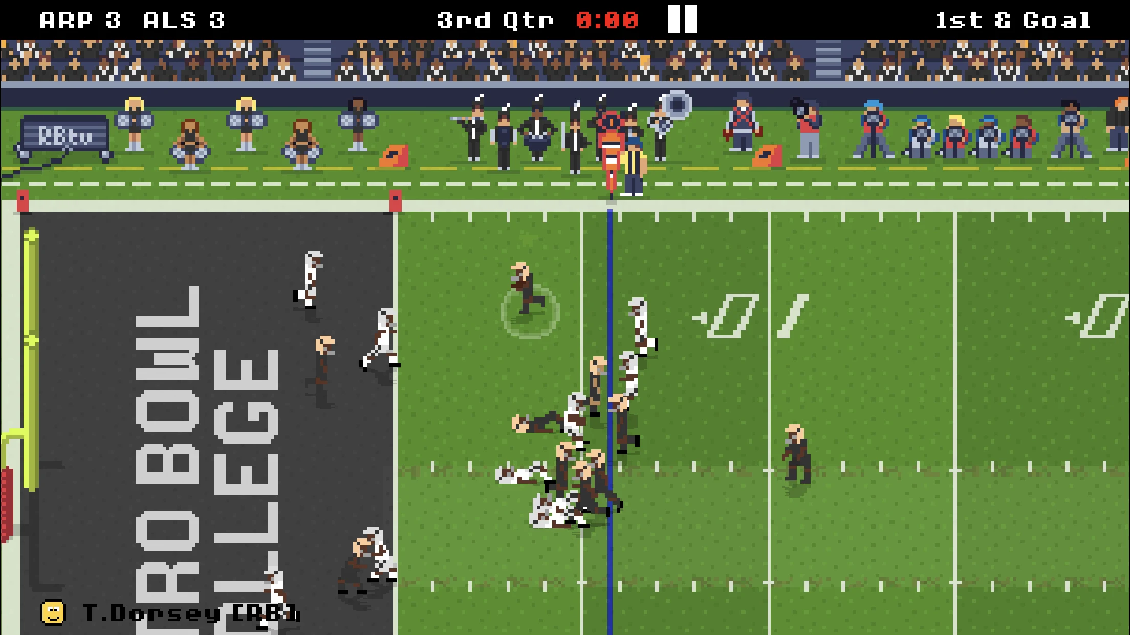 Retro Bowl College screenshot